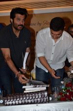 Aamir Khan, Anil Kapoor at the launch of Sagar Movietone in Khar Gymkhana, Mumbai on 11th Feb 2014